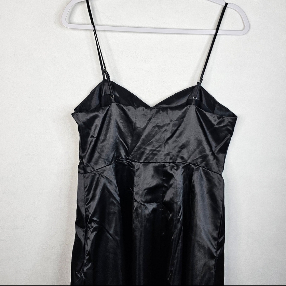 Lulus black A line formal dress sz L NWT - Picture 9 of 9